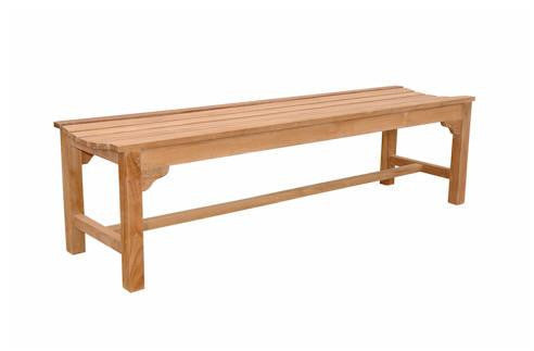 Hampton 3-Seater Backless Bench