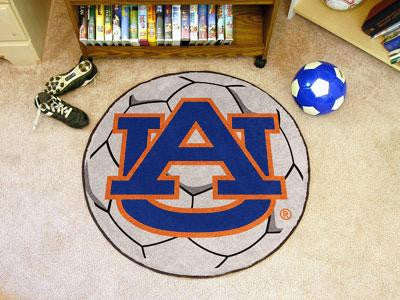 Auburn University Soccer Ball Rug