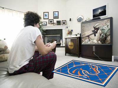 Boise State University 4 x 6 Rug