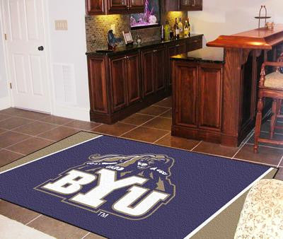 Brigham Young University  5 x 8 Rug