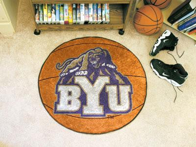 Brigham Young University Basketball Rug