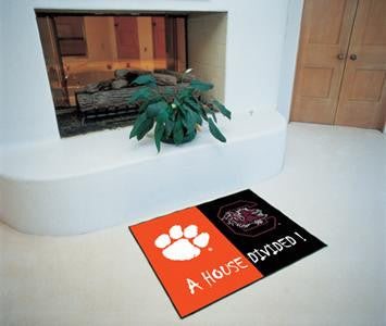 Clemson-South Carolina All-Star House Divided Rug