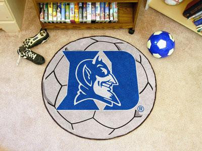 Duke University Soccer Ball Rug