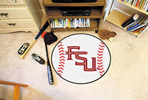 Florida State University Baseball Rug