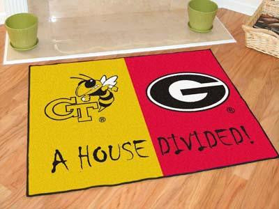 Georgia Tech - Georgia All-Star House Divided Rug