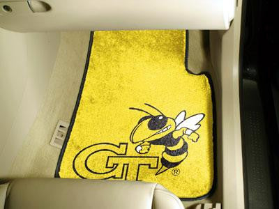 Georgia Tech 2 Piece Front Car Mats