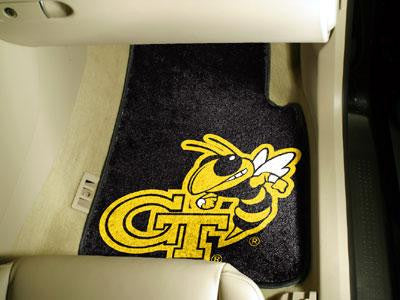 Georgia Tech 2 Piece Front Car Mats