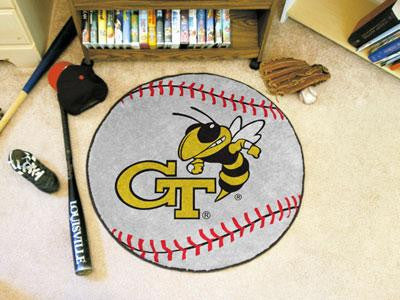 Georgia Tech Baseball Rug