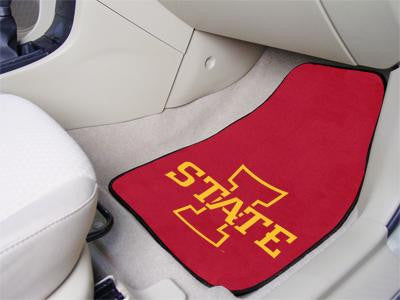 Iowa State University 2 Piece Front Car Mats