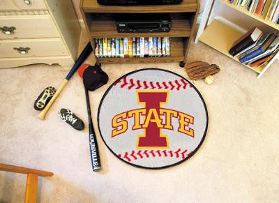 Iowa State University Baseball Rug