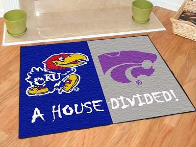 Kansas - K-State All-Star House Divided Rug