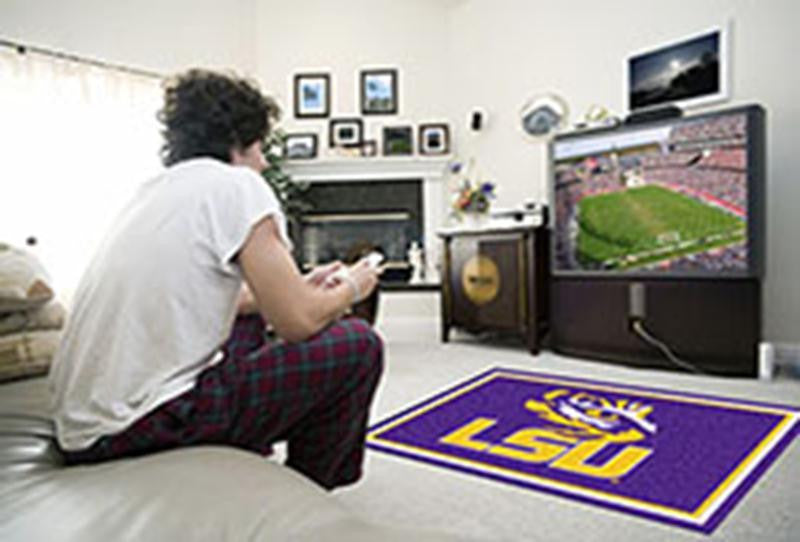 Louisiana State University 4 x 6 Rug