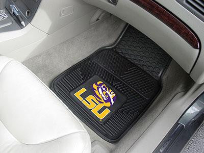 Louisiana State University Heavy Duty 2-Piece Vinyl Car Mats