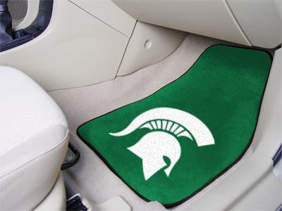 Michigan State University 2 Piece Front Car Mats