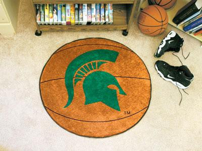 Michigan State University Basketball Rug