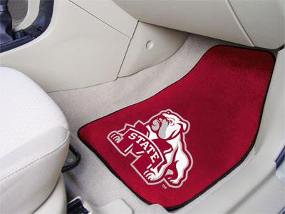 Mississippi State University 2 Piece Front Car Mats