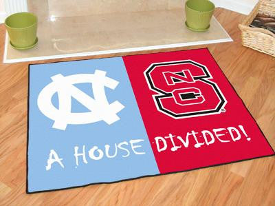 North Carolina - North Carolina State All-Star House Divided Rug