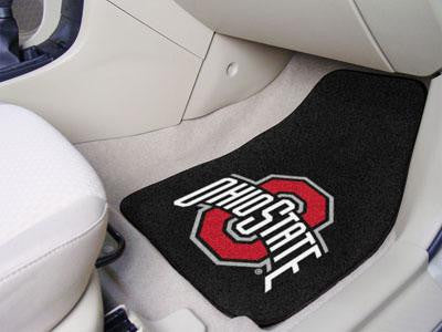 Ohio State University 2 Piece Front Car Mats