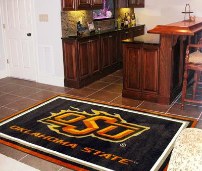 Oklahoma State University  5 x 8 Rug