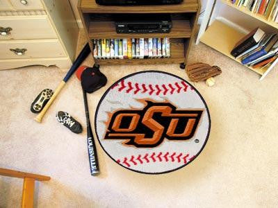 Oklahoma State University Baseball Rug