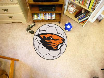 Oregon State University Soccer Ball Rug