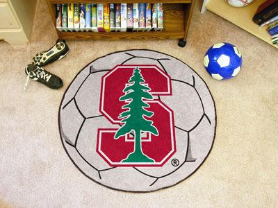 Stanford University Soccer Ball Rug