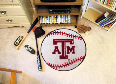 Texas A&M University Baseball Rug