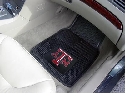 Texas A&M University Heavy Duty 2-Piece Vinyl Car Mats