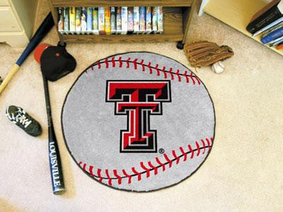 Texas Tech University Baseball Rug