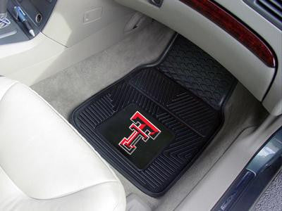 Texas Tech University Heavy Duty 2-Piece Vinyl Car Mats