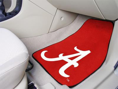 University of Alabama 2 Piece Front Car Mats