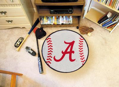 University of Alabama Baseball Rug