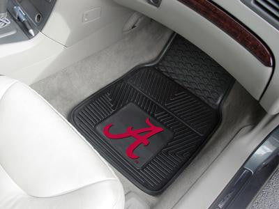 University of Alabama Heavy Duty 2-Piece Vinyl Car Mats