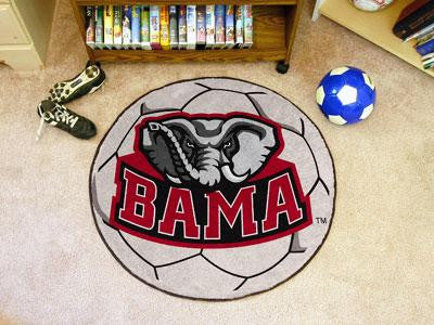 University of Alabama Soccer Ball Rug