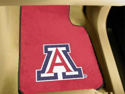 University of Arizona 2 Piece Front Car Mats