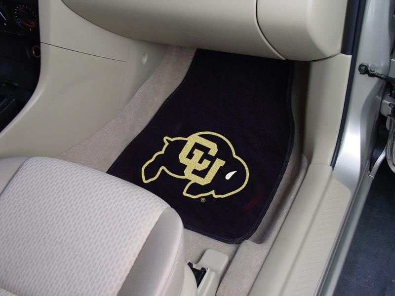 University of Colorado 2 Piece Front Car Mats