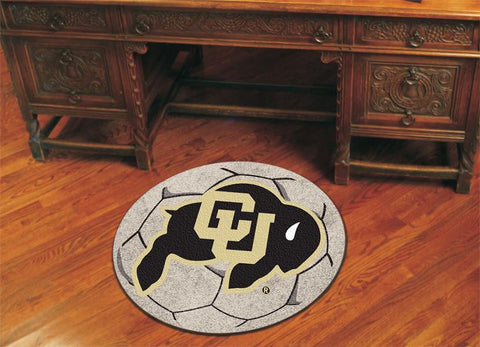 University of Colorado Soccer Ball Rug