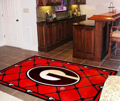 University of Georgia  5 x 8 Rug