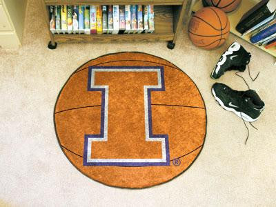 University of Illinois Basketball Rug