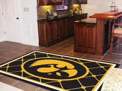 University of Iowa  5 x 8 Rug