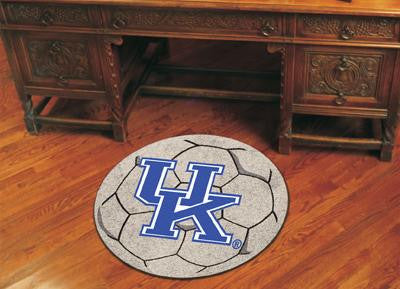 University of Kentucky Soccer Ball Rug