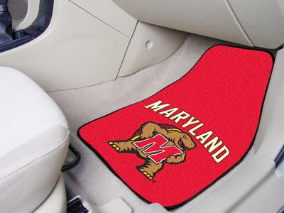 University of Maryland 2 Piece Front Car Mats