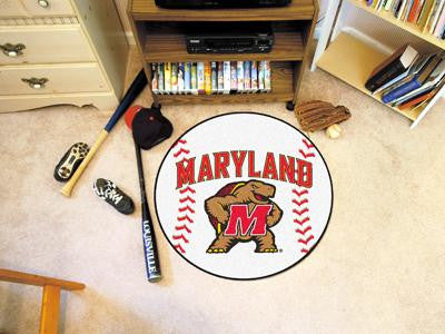 University of Maryland Baseball Rug