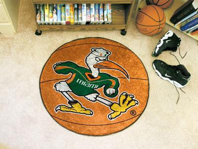 University of Miami Basketball Rug