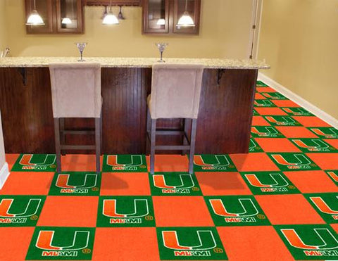 University of Miami Carpet Tiles