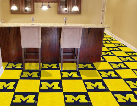 University of Michigan Carpet Tiles