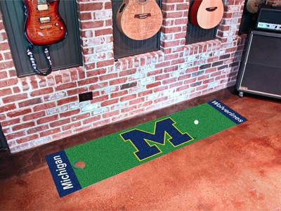 University of Michigan Golf Putting Green Mat