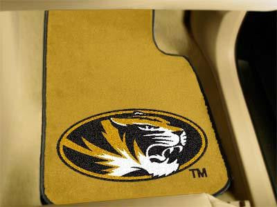 University of Missouri 2 Piece Front Car Mats