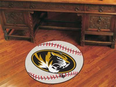 University of Missouri Baseball Rug