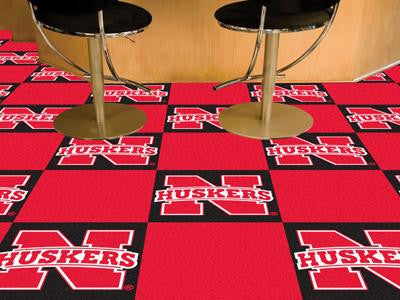 University of Nebraska Carpet Tiles